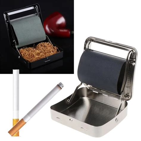 lerich metal automatic cigarette tobacco rolling machine box|rolling machine tobacco box.